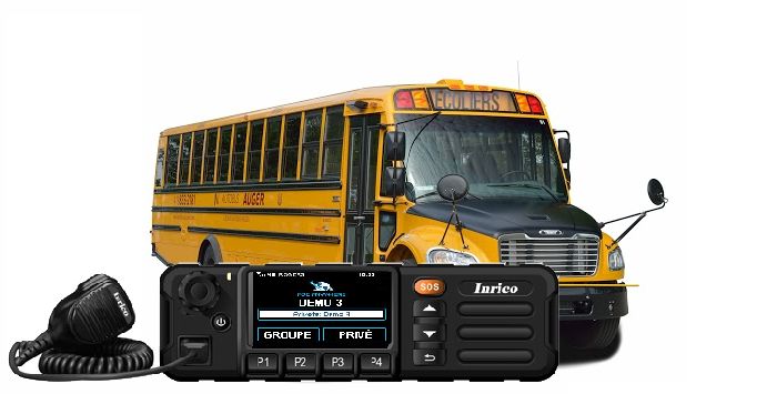 Inrico mobile for yours school bus